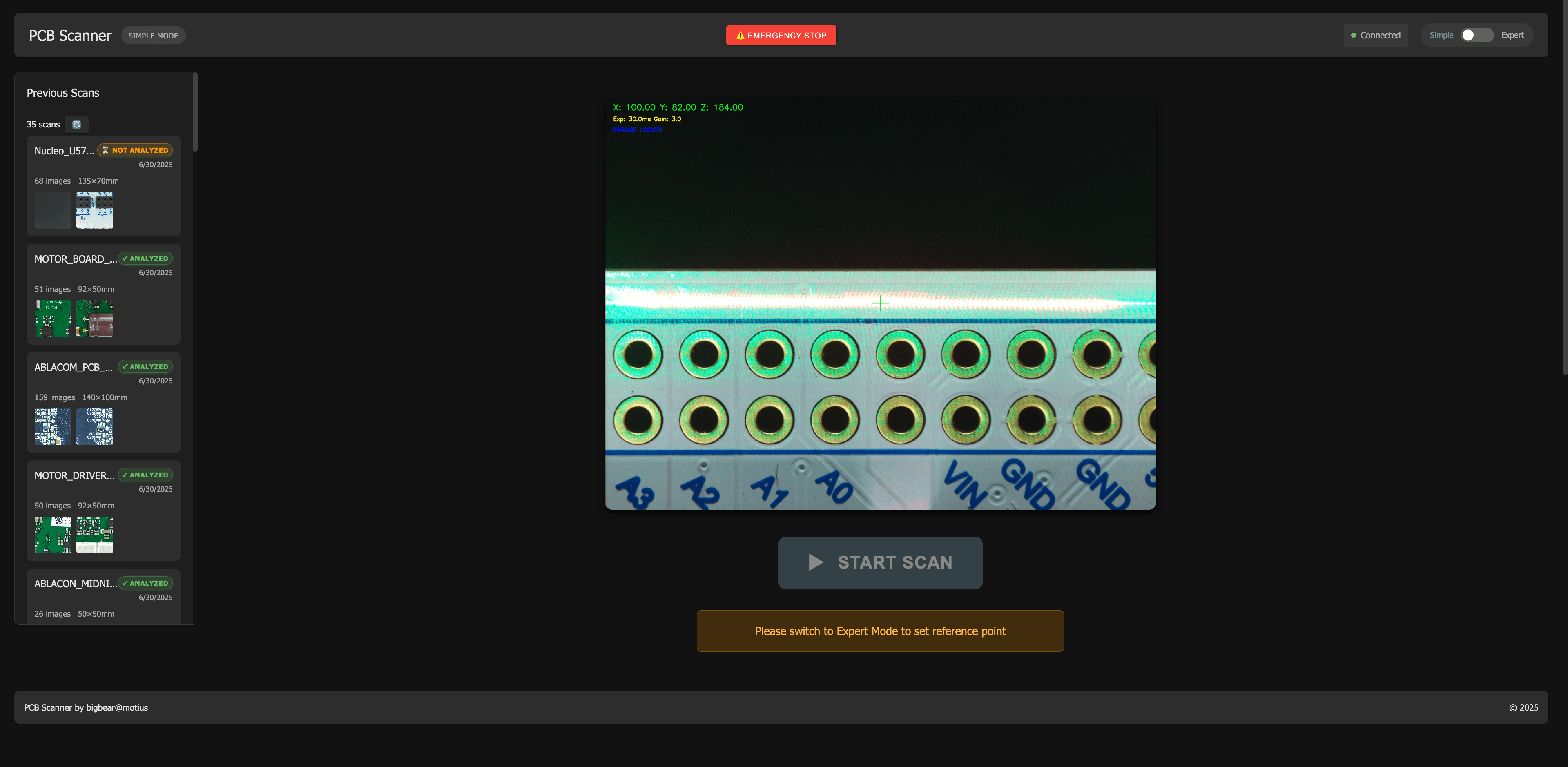 Expert Control Software
